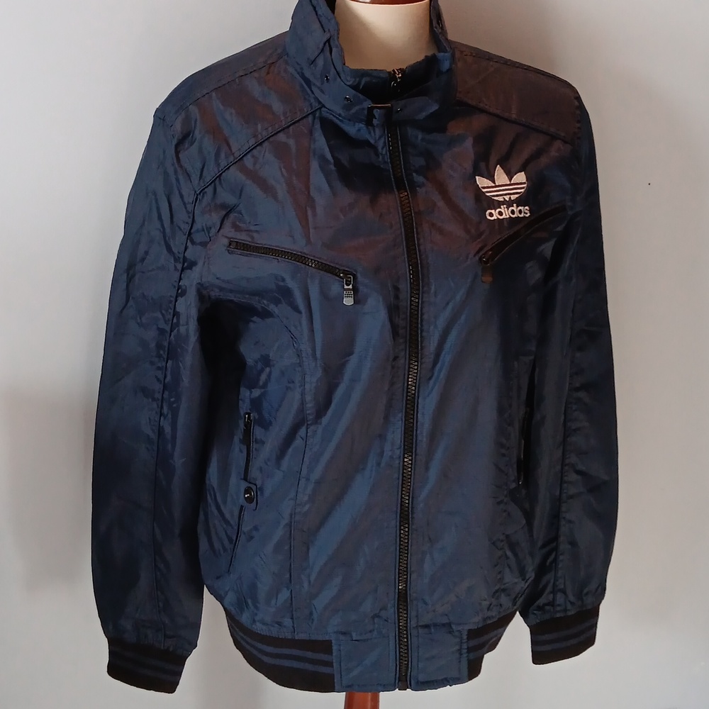 Adidas blue jacket